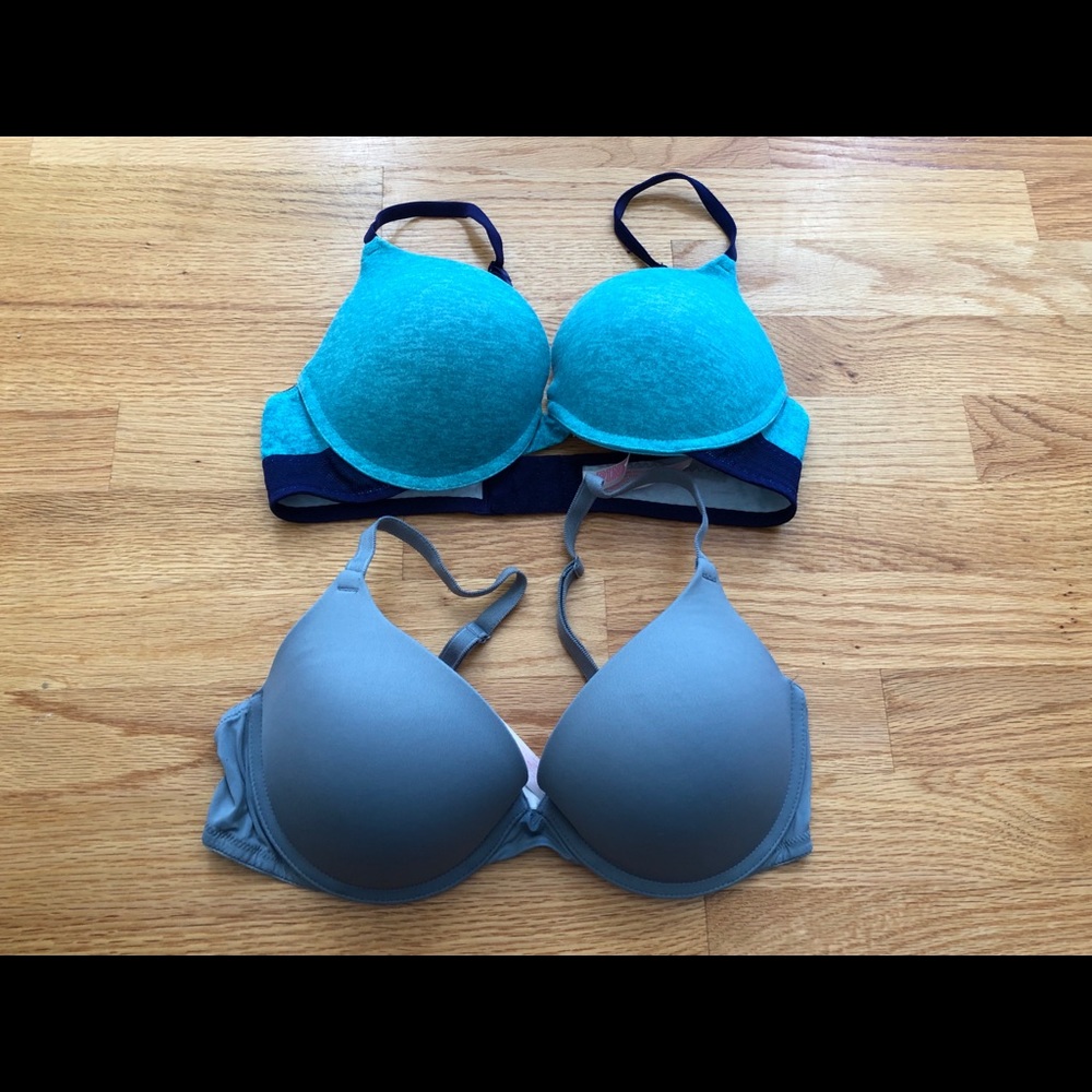 PINK PUSH UP BRAS